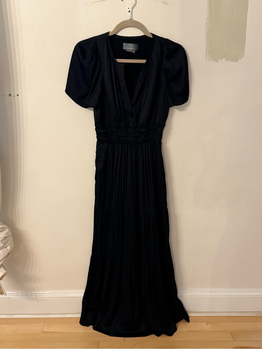 Anthropologie Black Maxi Dress